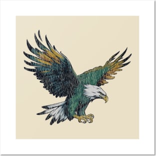 Vintage Philadelphia Eagles Landing Posters and Art